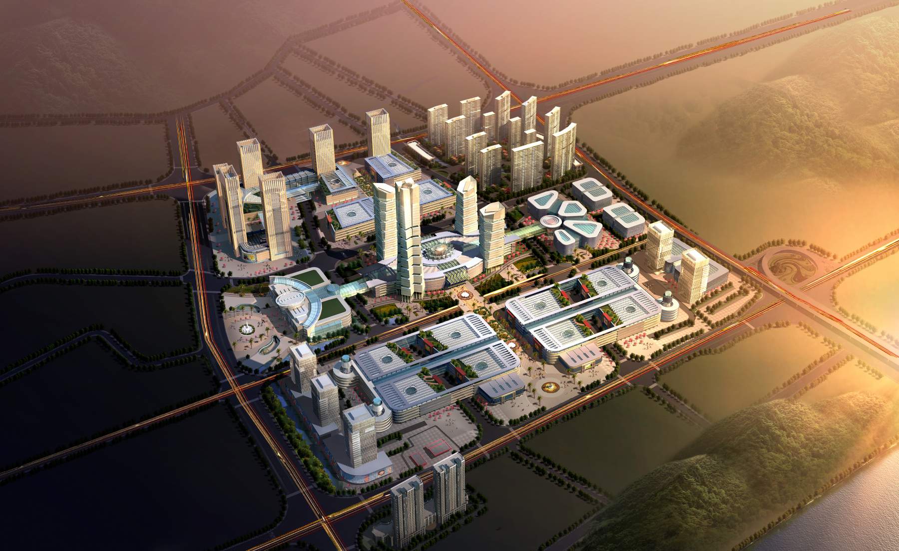 探索現(xiàn)代商貿(mào)城3DMAX模型 設(shè)計(jì)與應(yīng)用指南